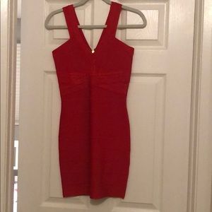 bebe Dresses - Bandage Bebe red mini dress bebe Dresses - Bandage Bebe red mini dress